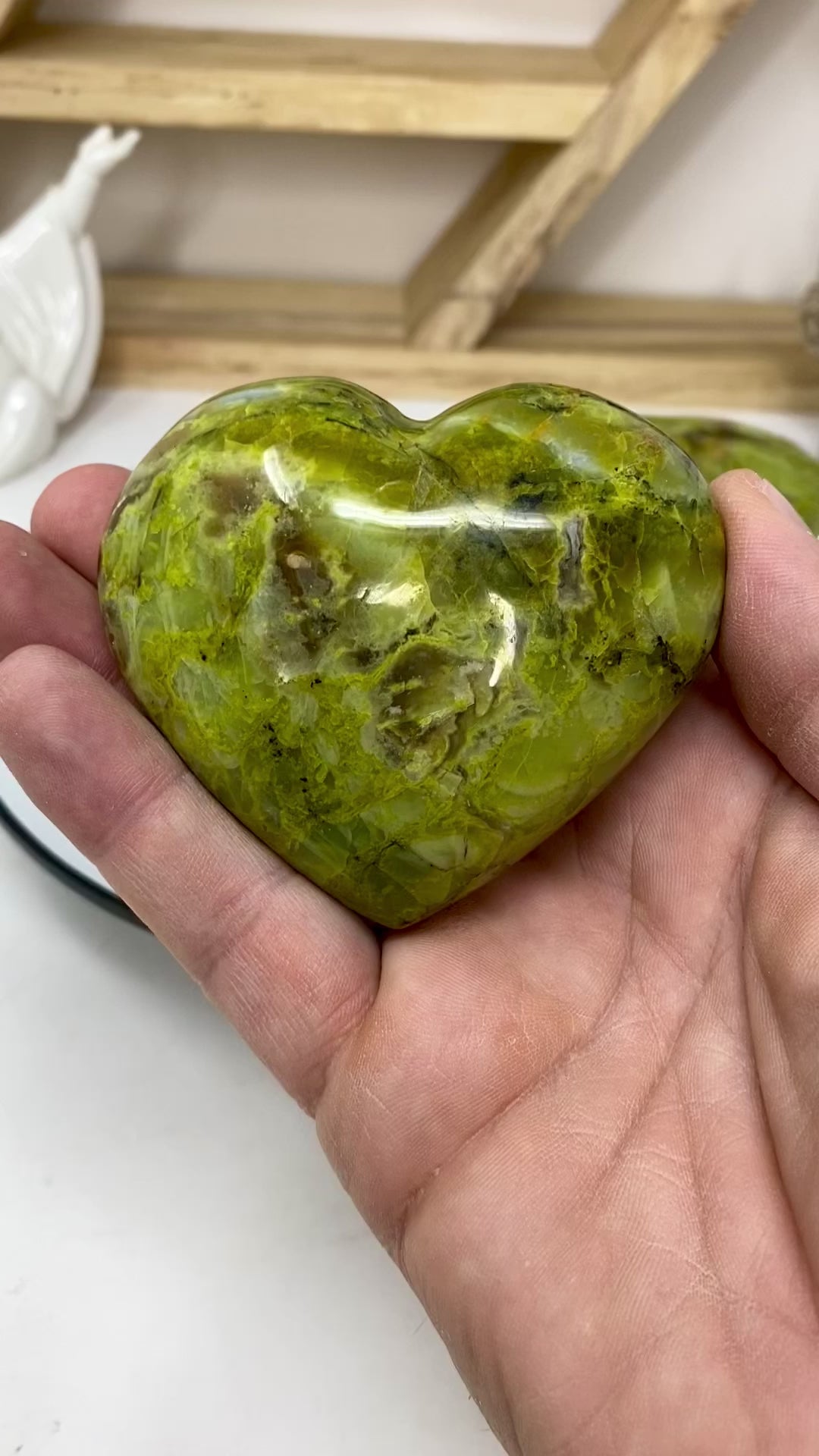 Green Opal Heart (GRNO 4)