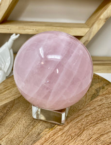 Rose Quartz Sphere (RQ 58)