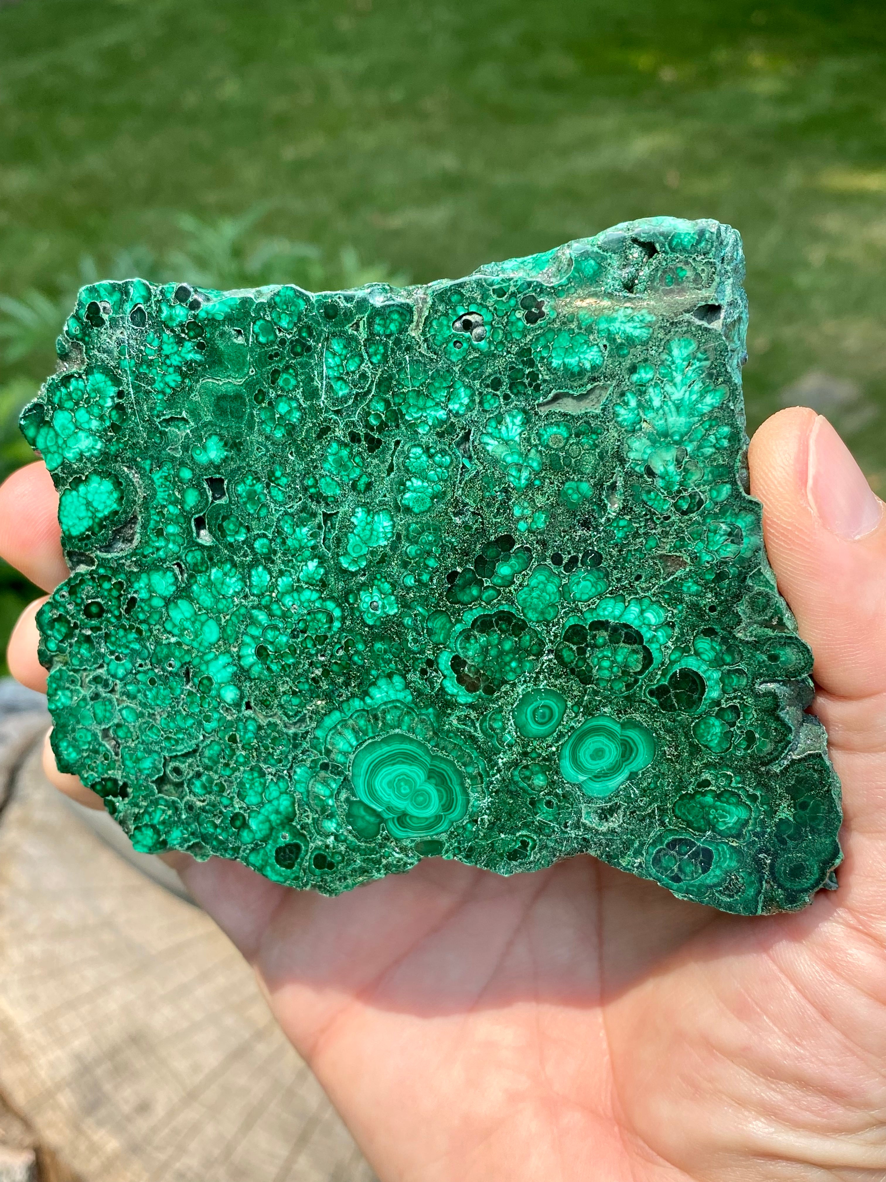 Malachite Slab (MAL 39)