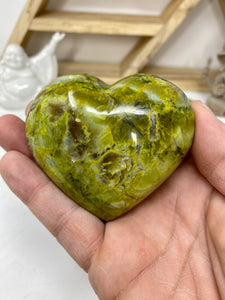Green Opal Heart (GRNO 4)