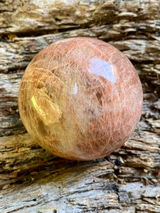 Peach Moonstone Sphere (PM 6)