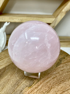 Rose Quartz Sphere (RQ 58)