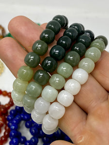 Multi-colored Jade Bracelet