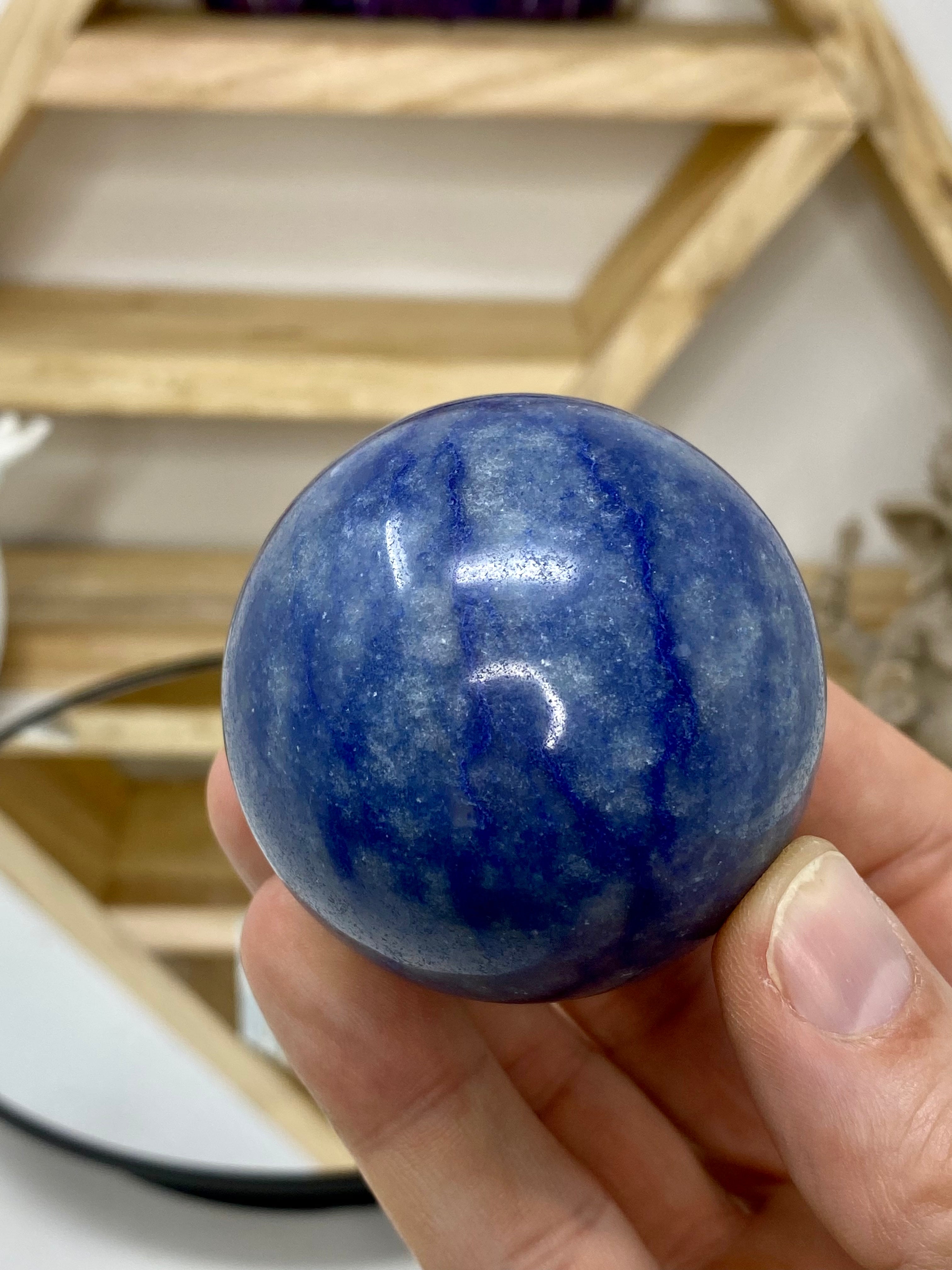 Blue Aventurine Sphere (BLUA 5)