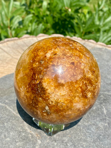 Golden Healer Quartz Sphere (GHQ 29)