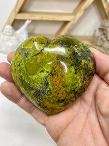 Green Opal Heart (GRNO 5)